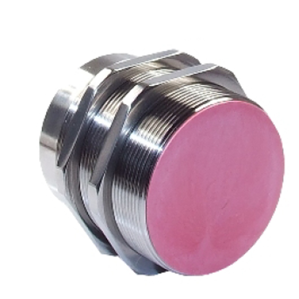 High Temperature Inductive Sensor, 20mm sensing distance, 50mm Diameter, 230°C operating temp. LEMO Connector